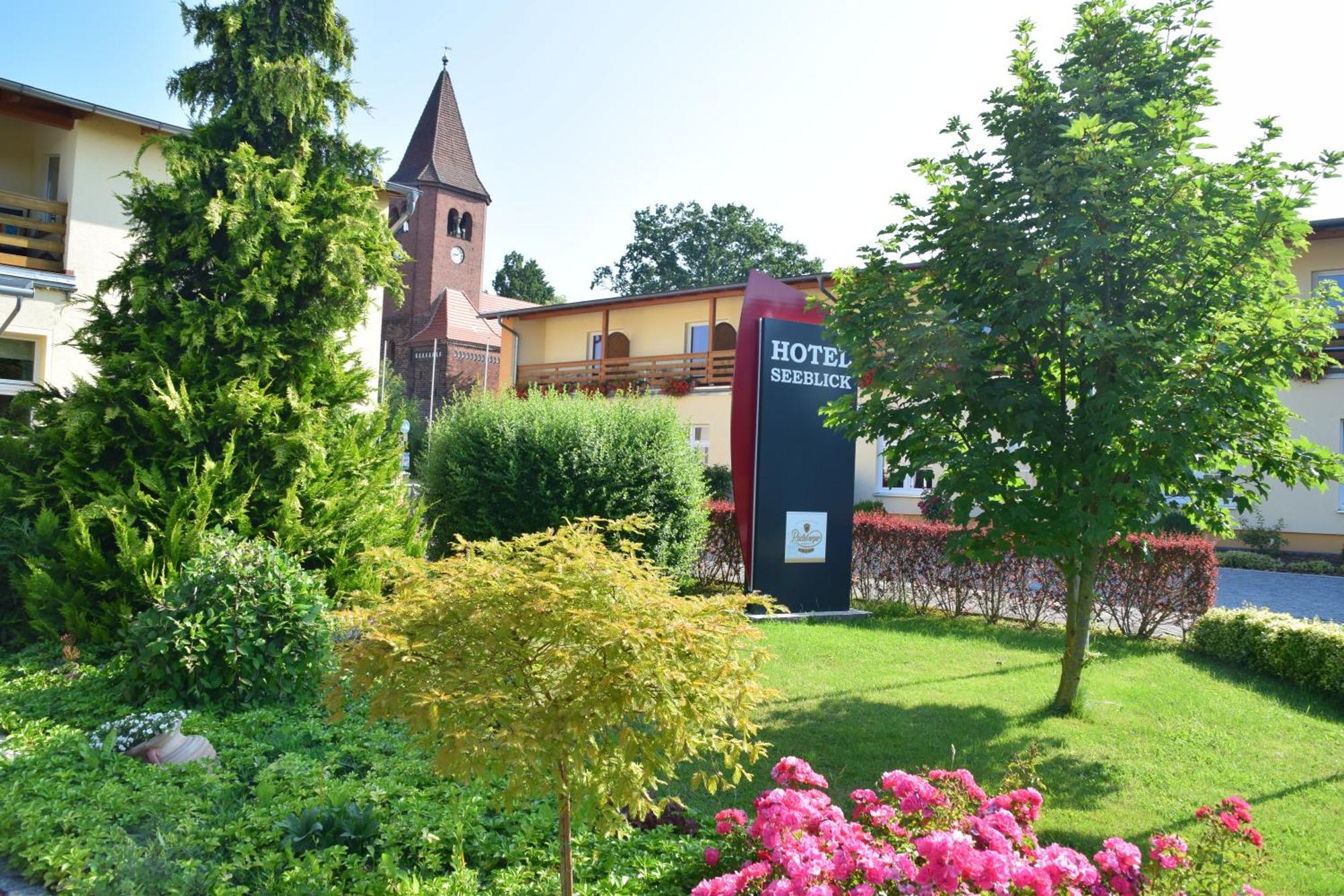 Land-gut-Hotel Seeblick Klietz Exterior foto